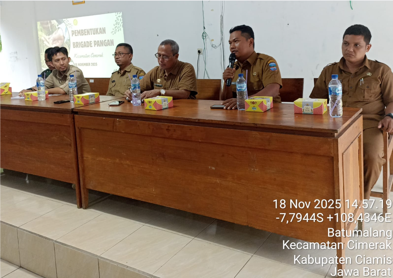 Pembentukan Brigade Pangan di Kecamatan Cimerak oleh Museum Tanah dan Pertanian